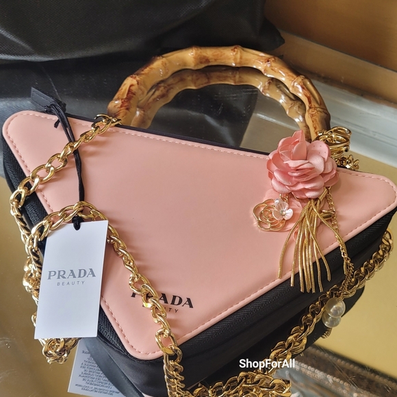 - Prada Purse Triangle Pouch Crossbody - Picture 4 of 12